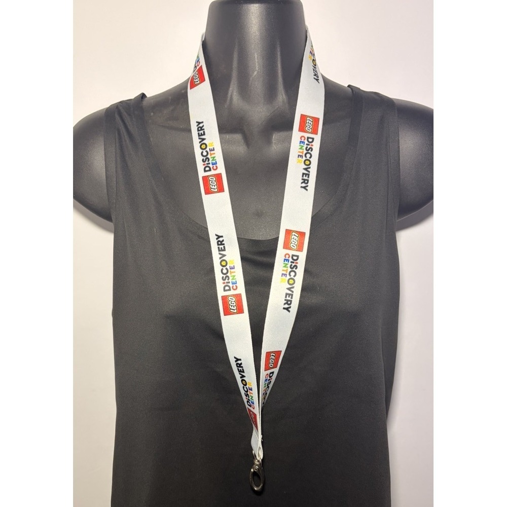 LEGO Discovery Land‎ Lanyard White Pull Safe (NEW WITHOUT TAGS)
